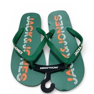 JACK & JONES Flip Flops Green 40/41 EU NEW